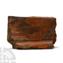 Romano-British 'Colchester' Roof Tile Sherd