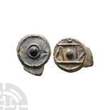 Celtic Iron Age Coins - Cantiaci - Thames Nipples AE Cast Potin