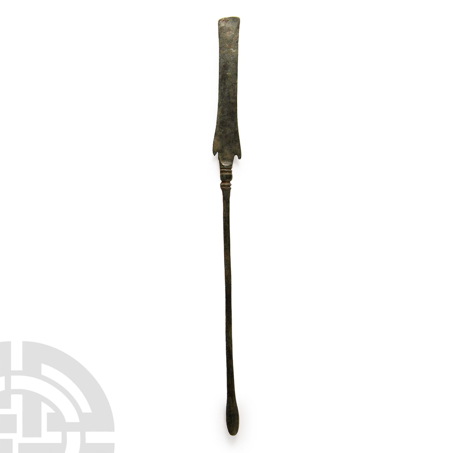 Roman Bronze Ligula Medical Instrument