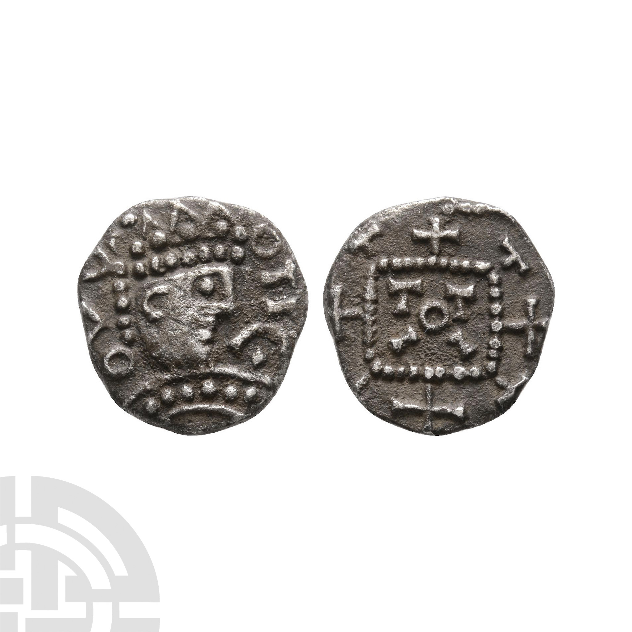 Anglo-Saxon Coins - Primary Phase - Series A, 2A - AR TIC Sceatta