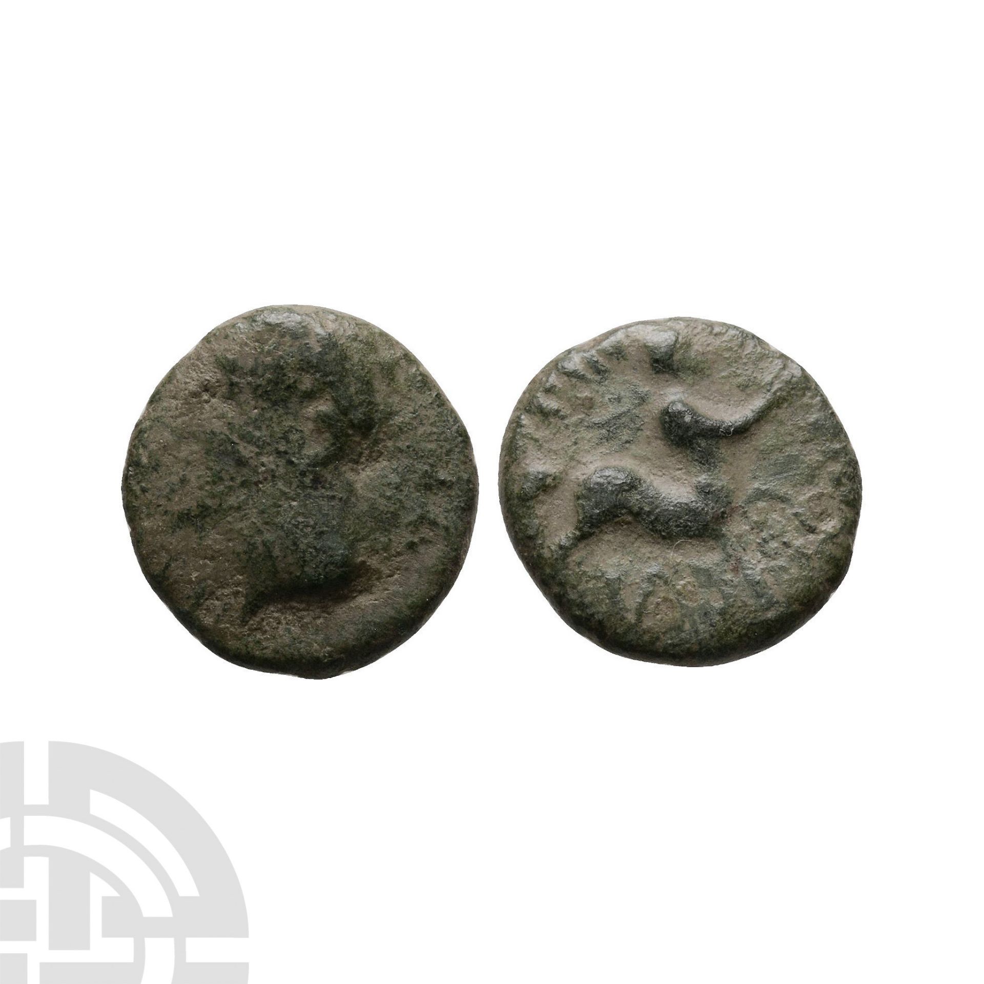 Celtic Iron Age Coins - Catuvellauni - Cunobelin - AE Centaur Unit