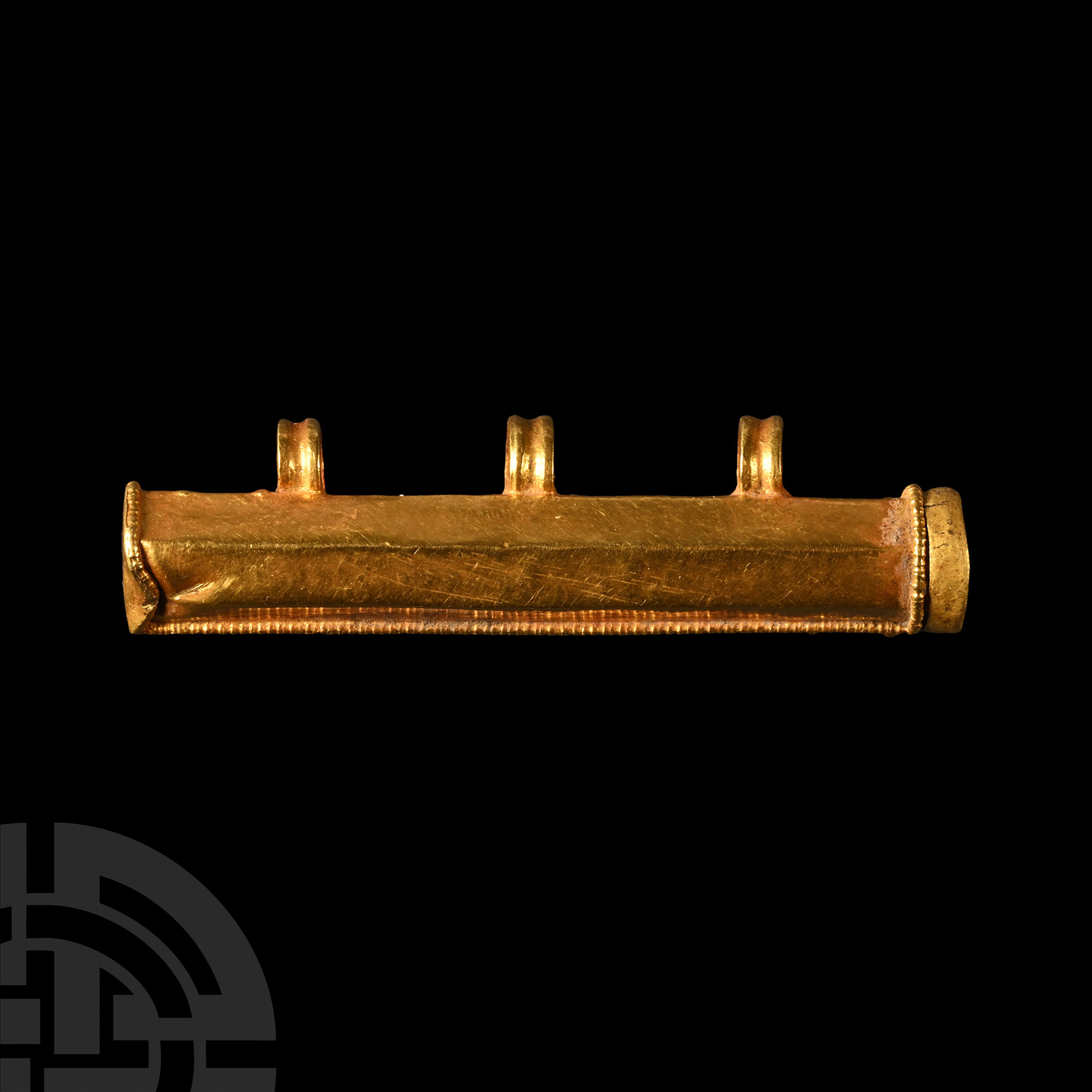 Roman Gold Amulet Holder - Image 2 of 2