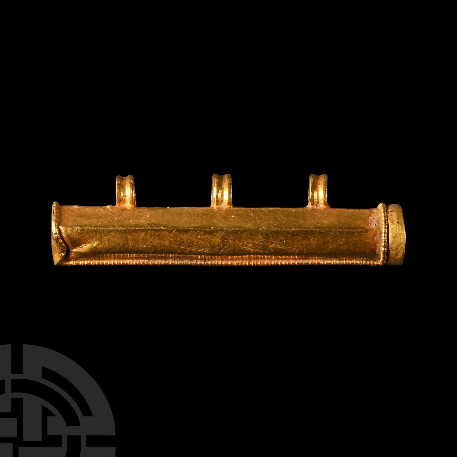 Roman Gold Amulet Holder - Bild 2 aus 2