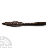 Anglo-Saxon Iron Socketted Spearhead