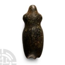 Stone Age Polished Goddess Idol