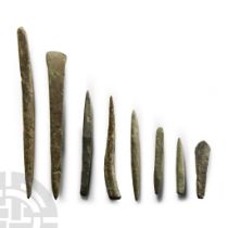 Bronze Age Chisel and Awl Collection