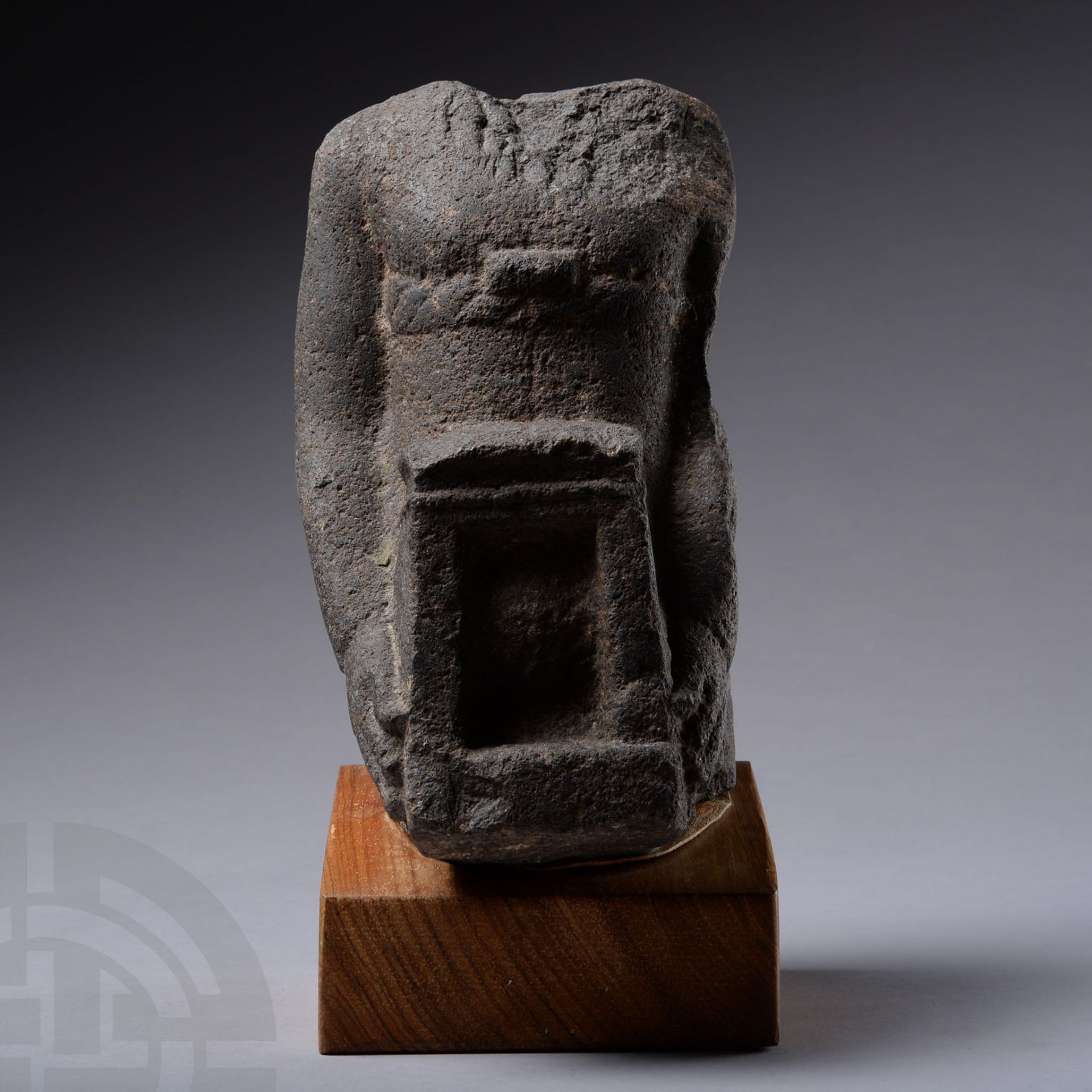 Egyptian Basalt Torso of Naophoros - Bild 5 aus 5