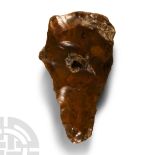 'The General Sir George Cockburn' Stone Age Classic British Teardrop-Shaped Knapped Flint Handaxe