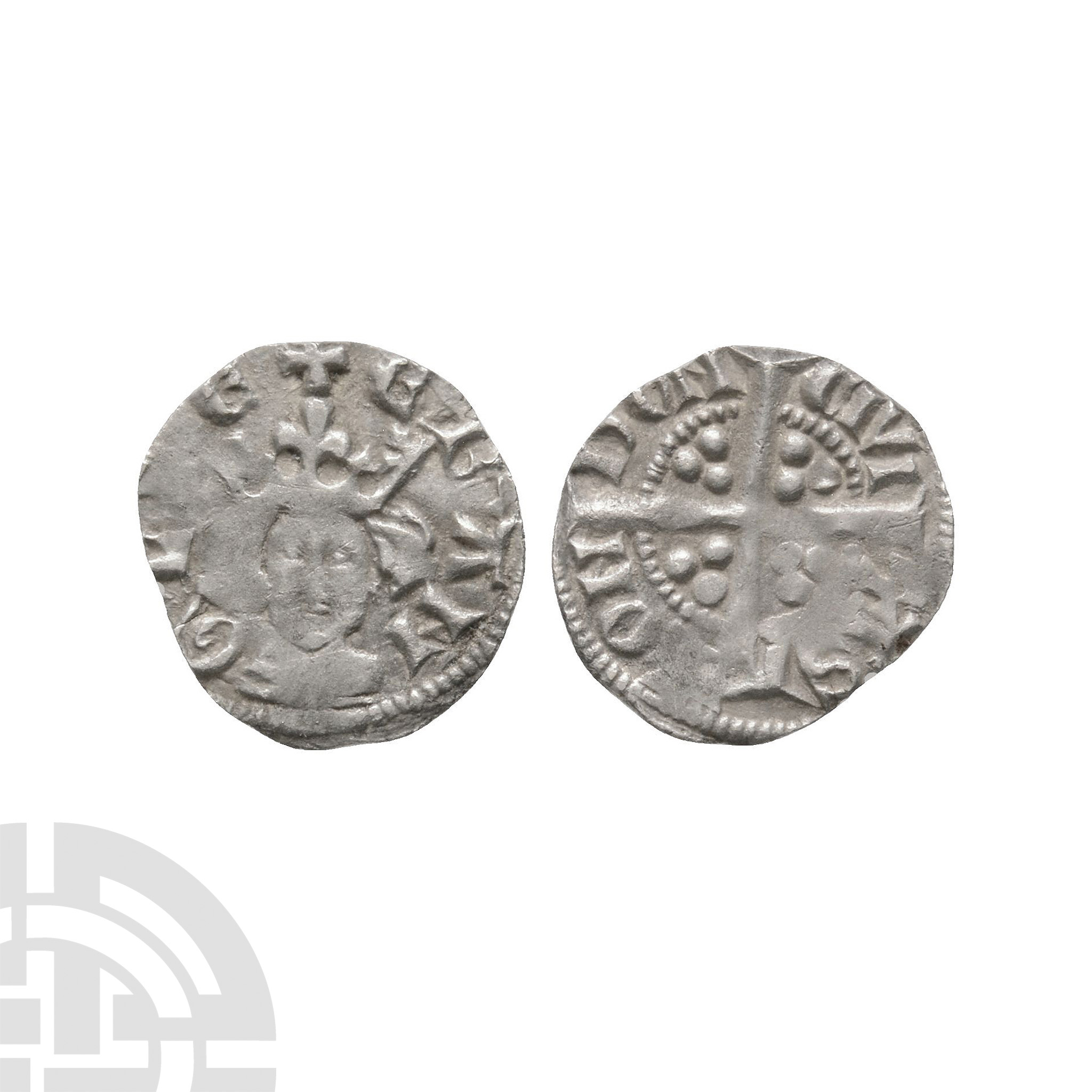 English Medieval Coins - Edward I - London - AR Farthing