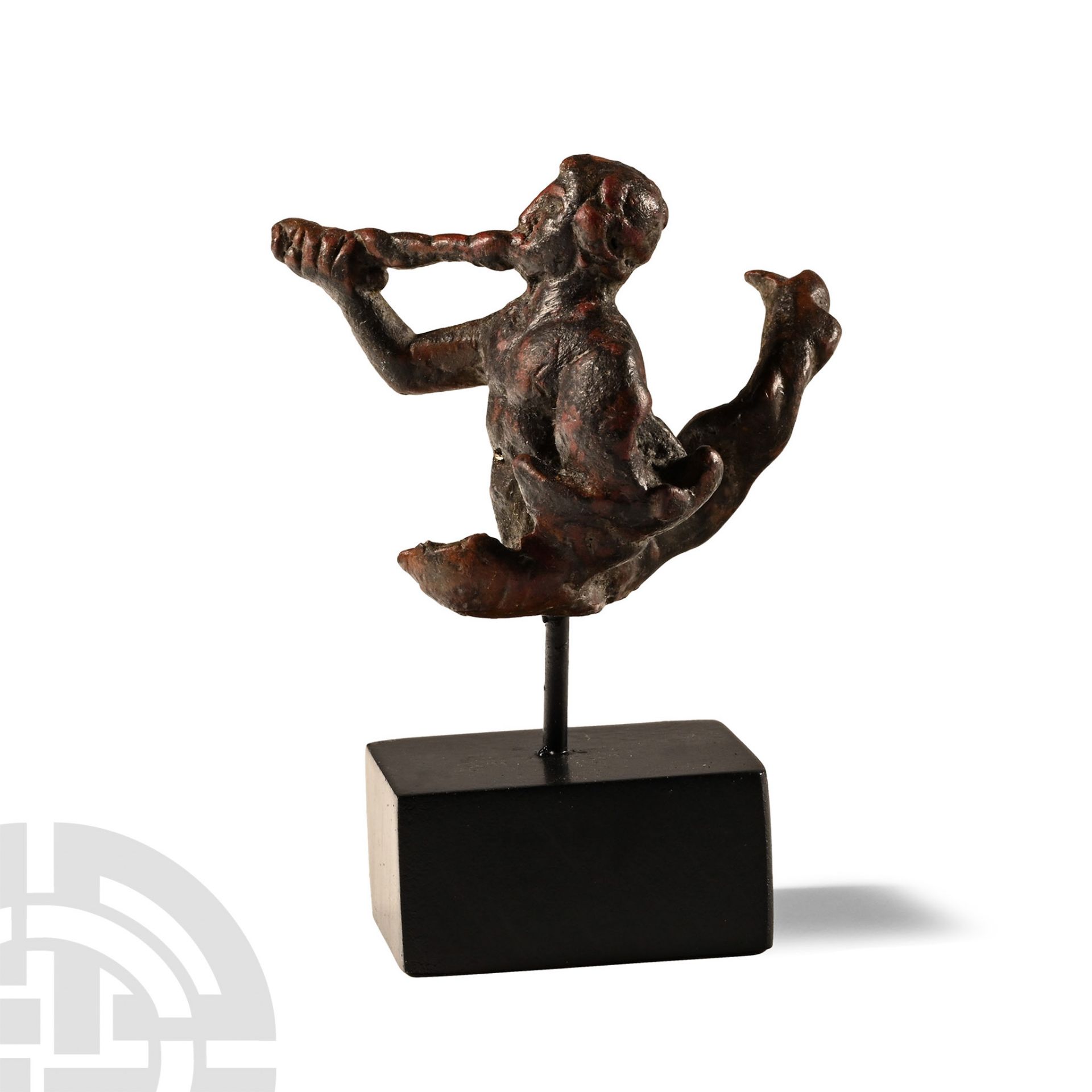 Roman Bronze Statuette of Triton Sounding a Horn