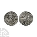 English Medieval Coins - Henry III - London / Henri - AR Long Voided Cross Penny