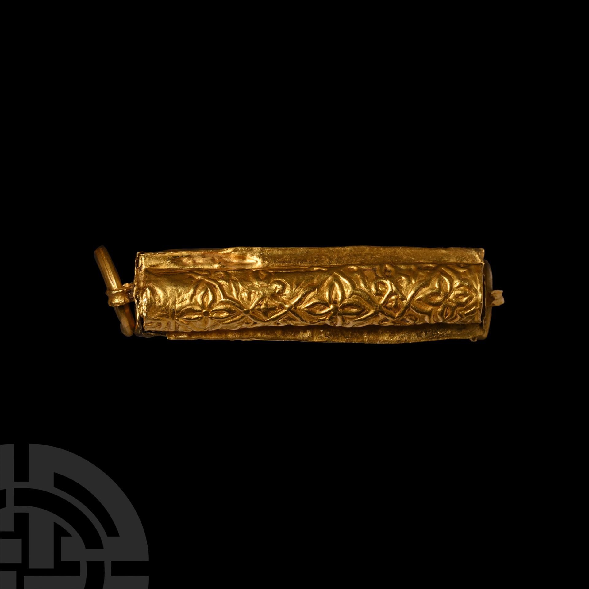 Seljuk Gold Pendant with Two Birds - Bild 2 aus 3