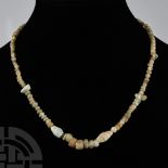Western Asiatic Mixed Glass Bead Necklace