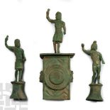 Bronze Statuette Group