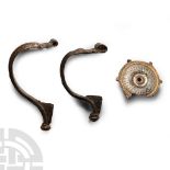 Roman Bronze Brooch Group