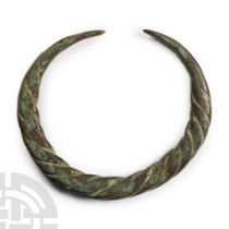 Viking Age Bronze Twisted Bracelet