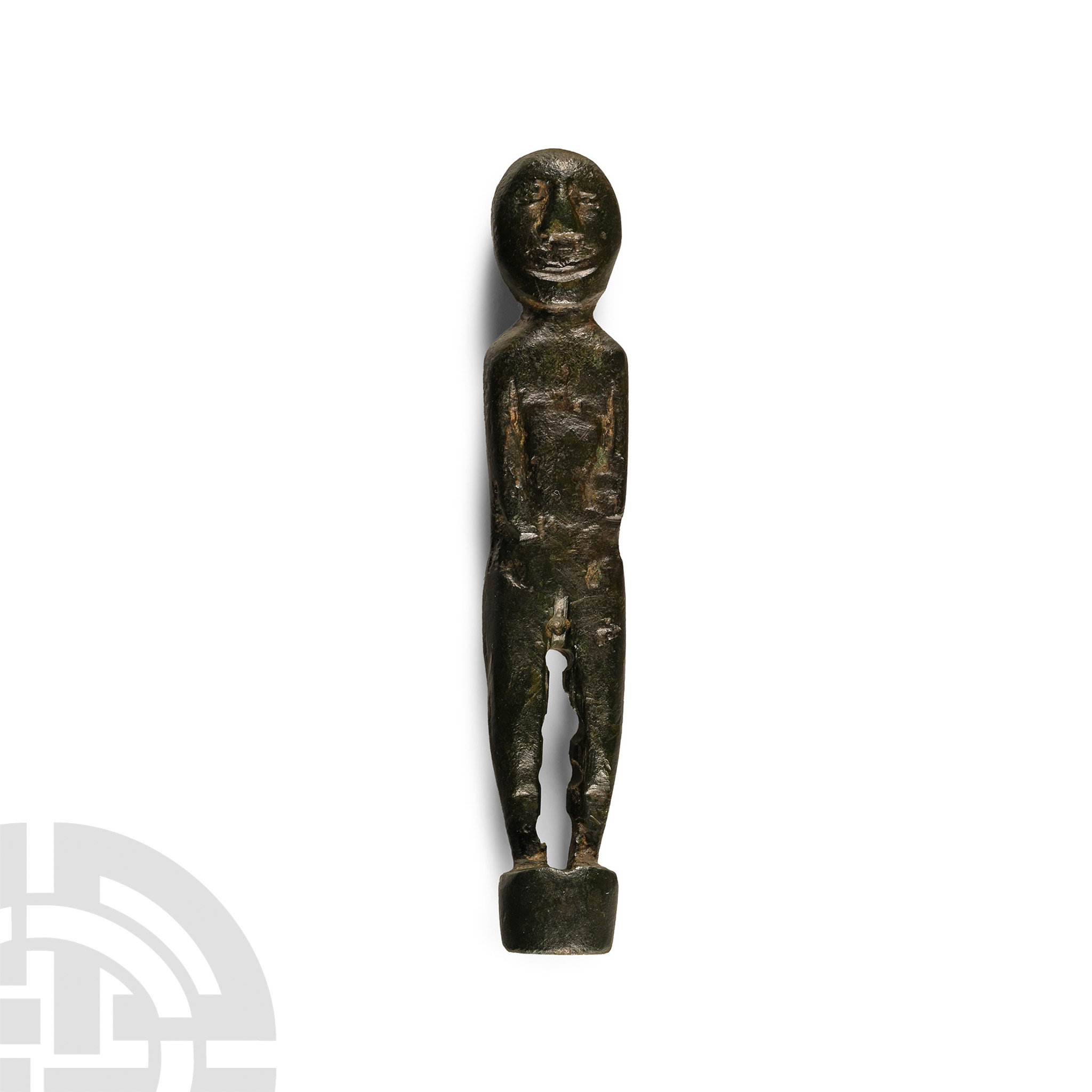 'The Hoxne Priory' Anglo-Saxon Bronze Anthropomorphic Figurine