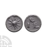 Tokens - 'Thames' Bifacial Pewter Trade Token