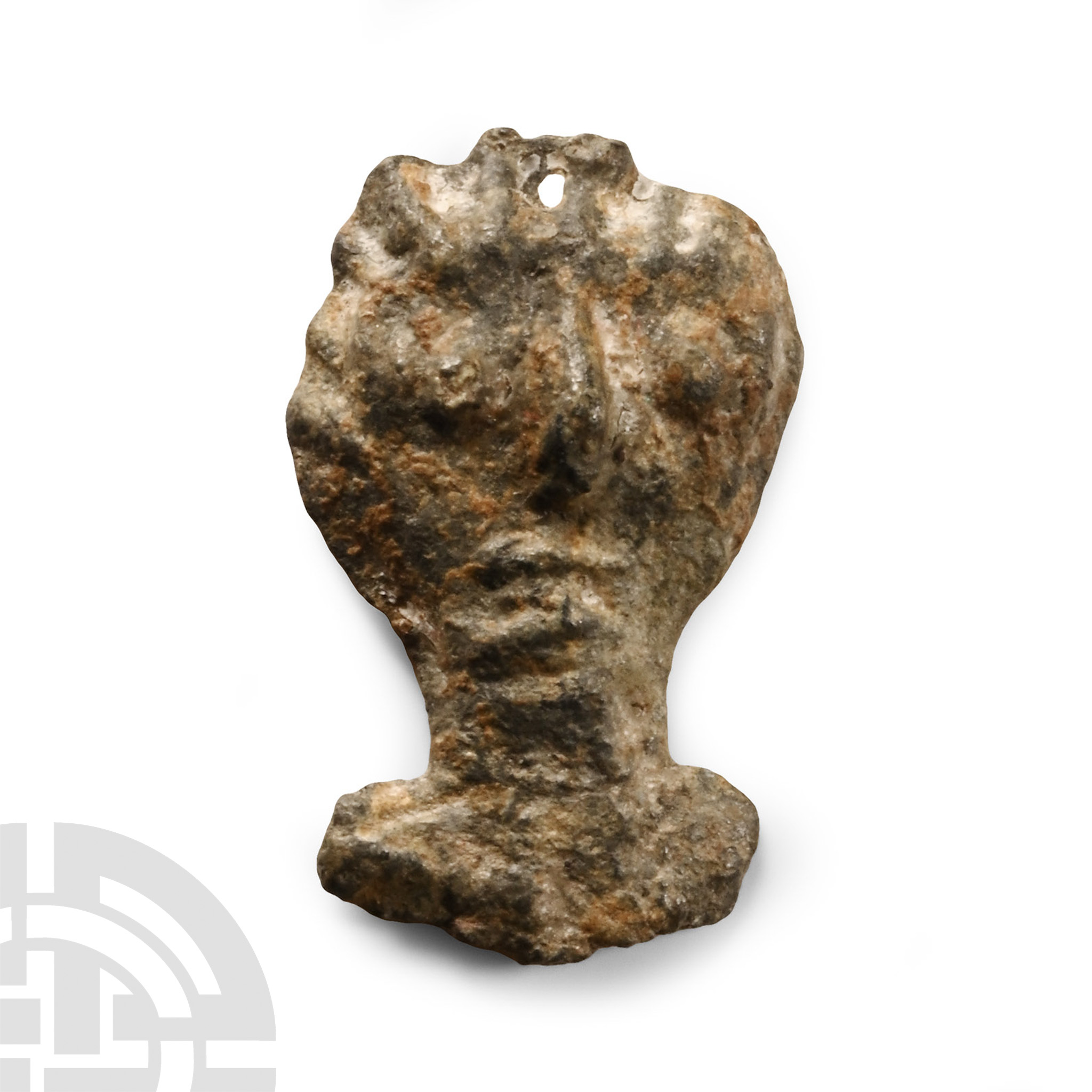 Iron Age Celtic Bronze Votive Head of a Deity