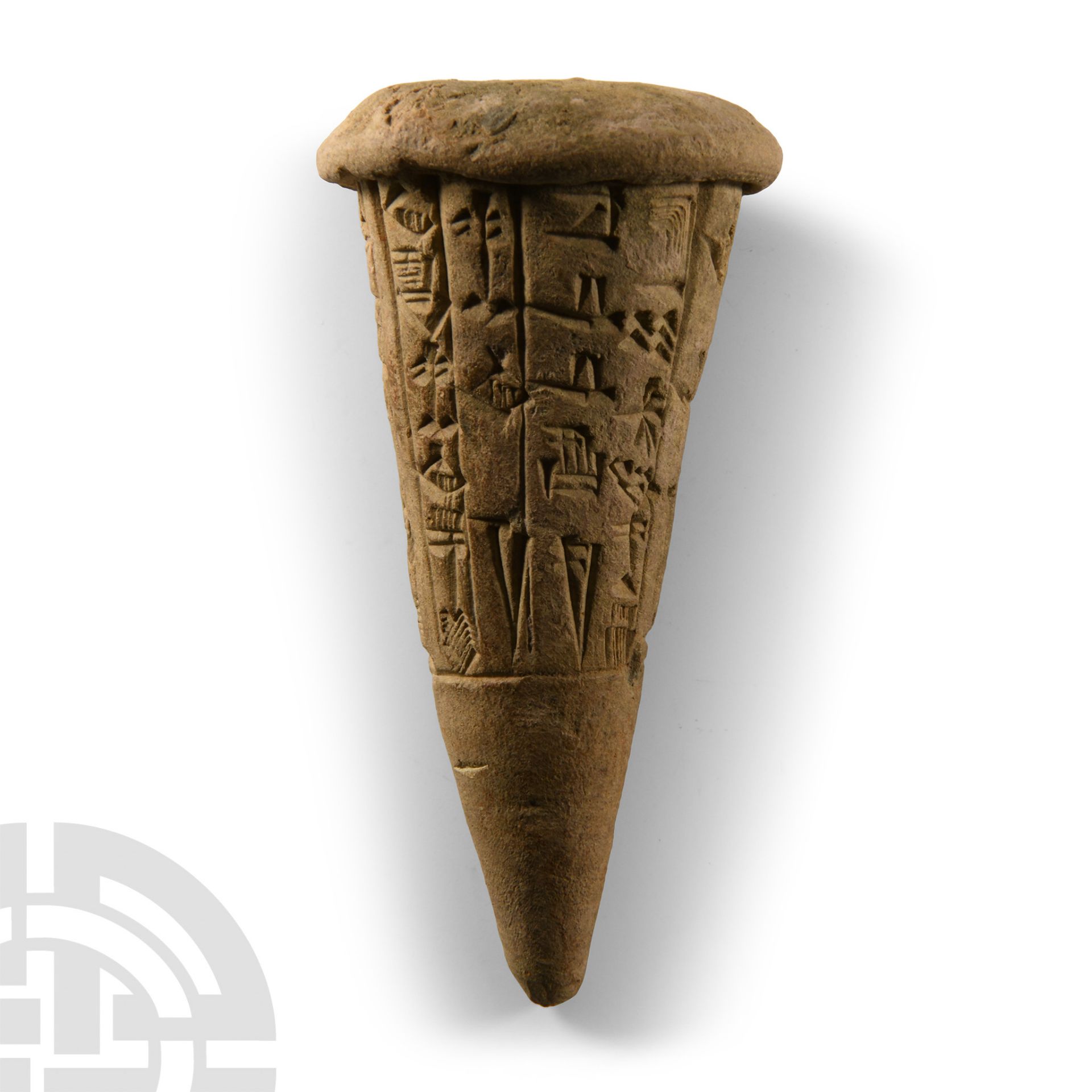 Sumerian Cuneiform Foundation Cone from Lagash During the Reign of Gudea - Image 4 of 4