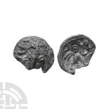 Celtic Iron Age Coins - Baylham Horses - AR Half Unit