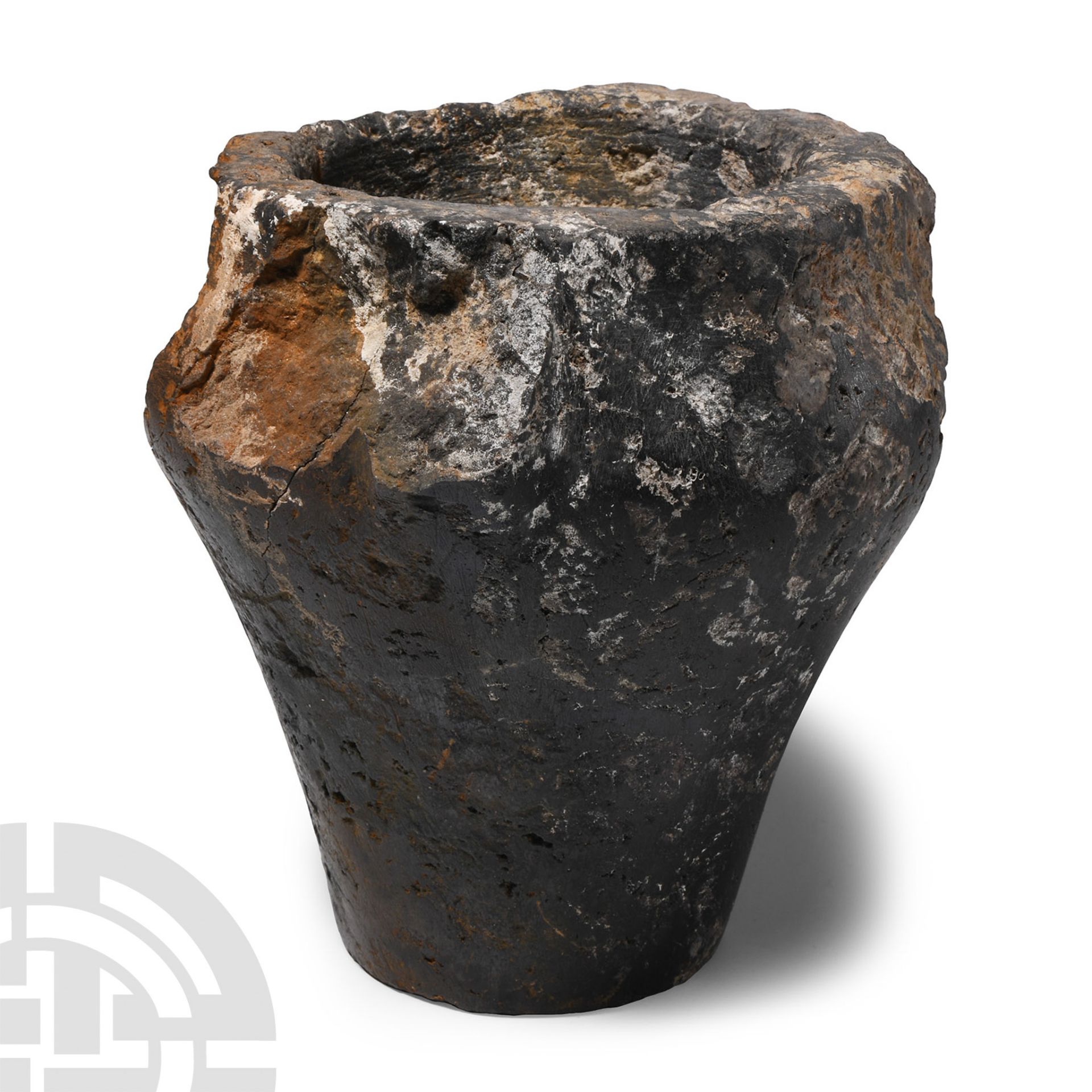 Minoan Black Stone Vessel