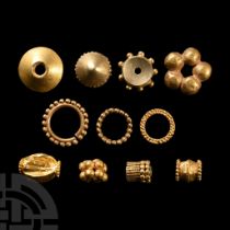 Western Asiatic Gold Bead Collection