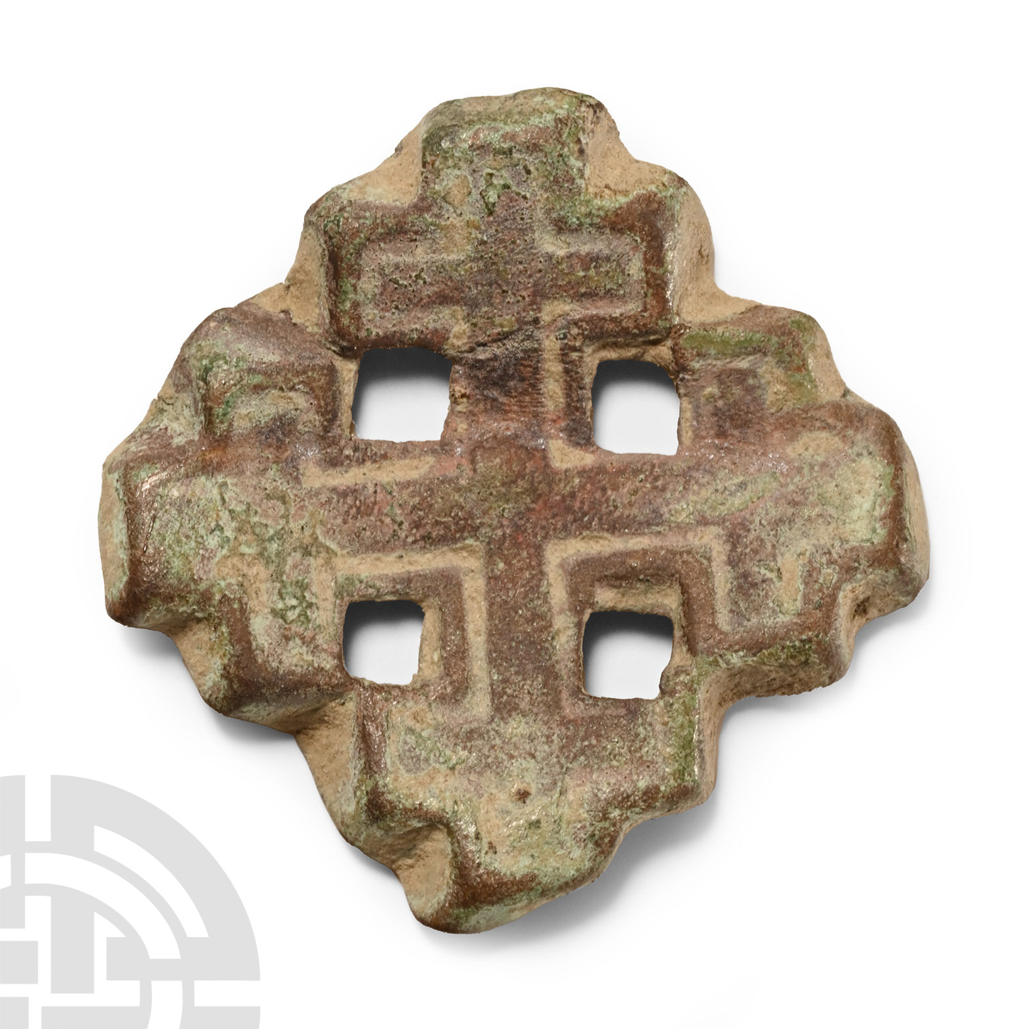 Medieval Bronze Knight's Holy Sepulchre Badge