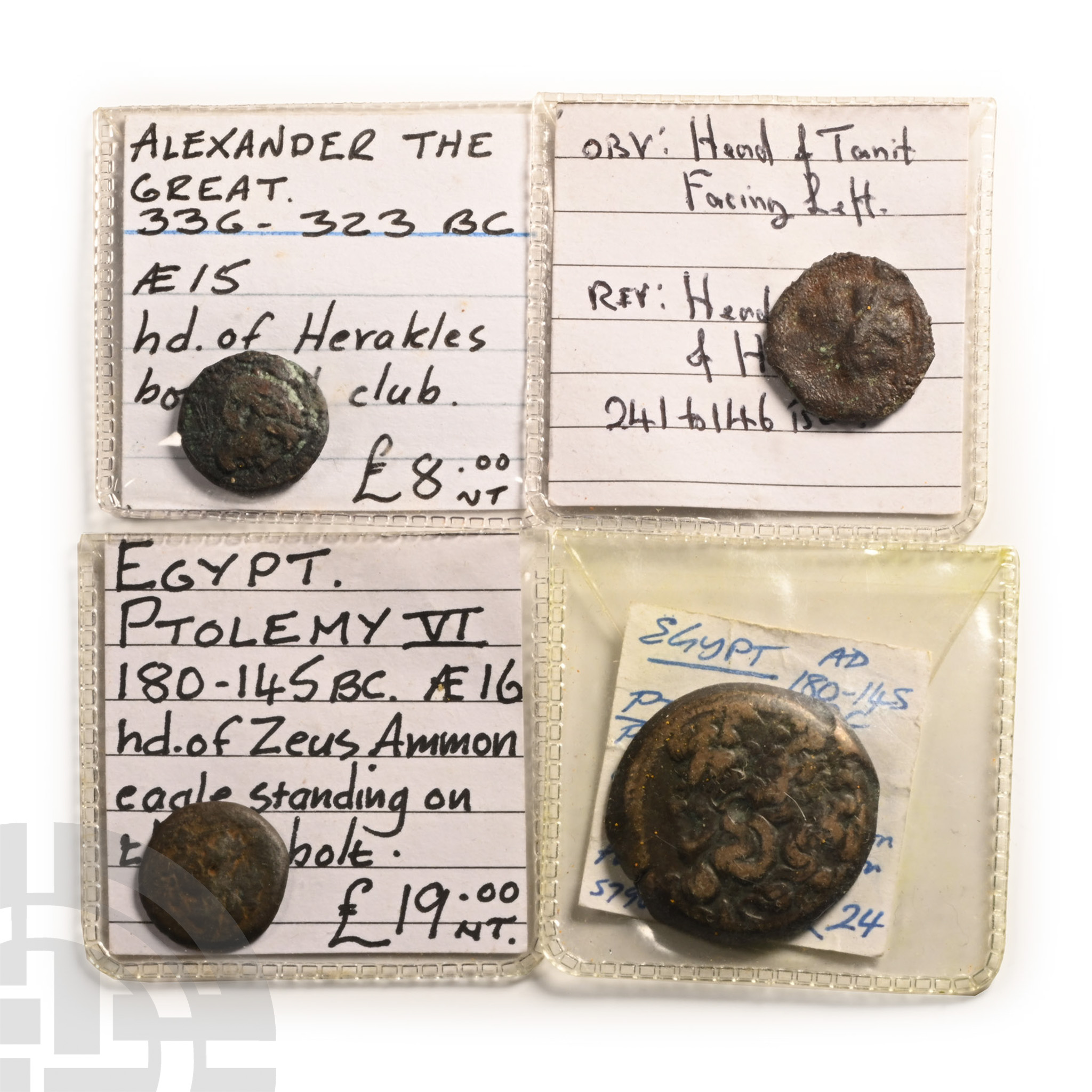 Ancient Greek Coins - Mixed AE Group [4]