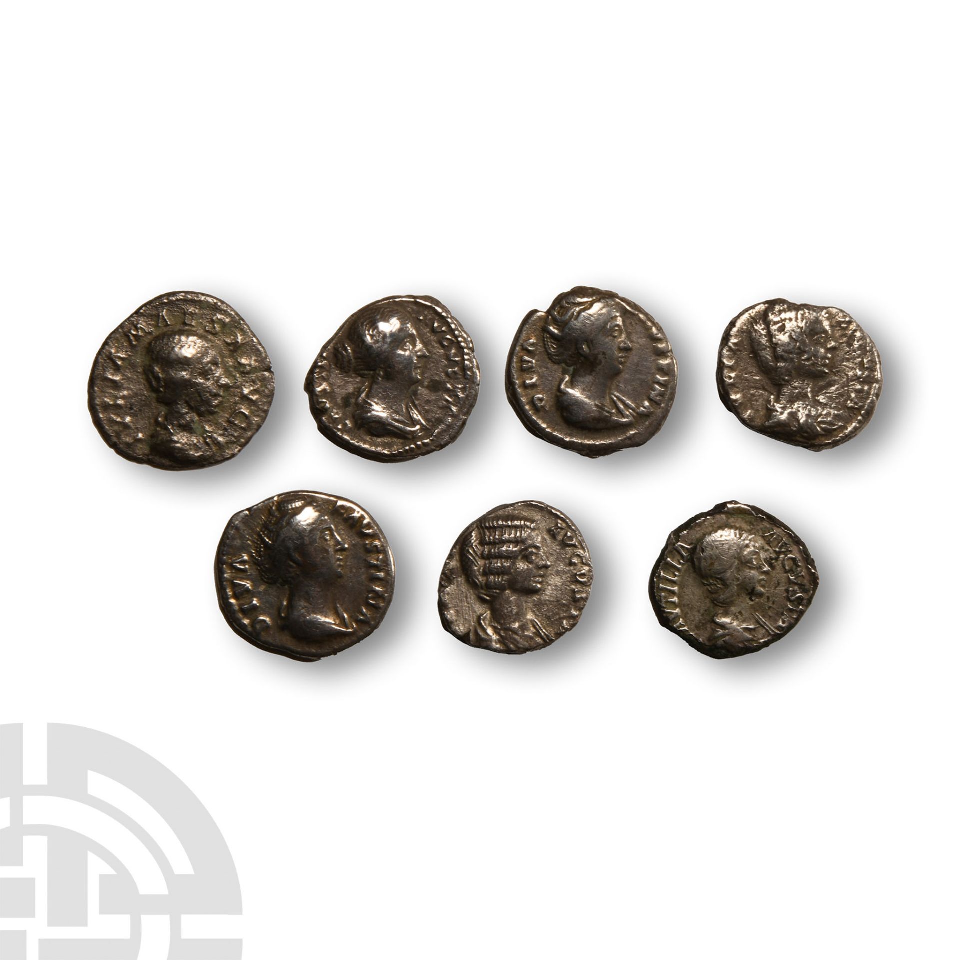 Ancient Roman Imperial Coins - Female Empress AR Denarius Group [7]