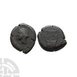 Greek Coins - Scicily - Abranon - AE Litra