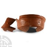 Romano-British Samian Ware Bowl Fragments