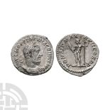 Ancient Roman Imperial Coins - Macrinus - Jupiter AR Denarius