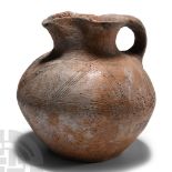 Cypriot Trefoil Mouthed Terracotta Jug