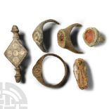 Roman Plate Brooch and Ring Fragments