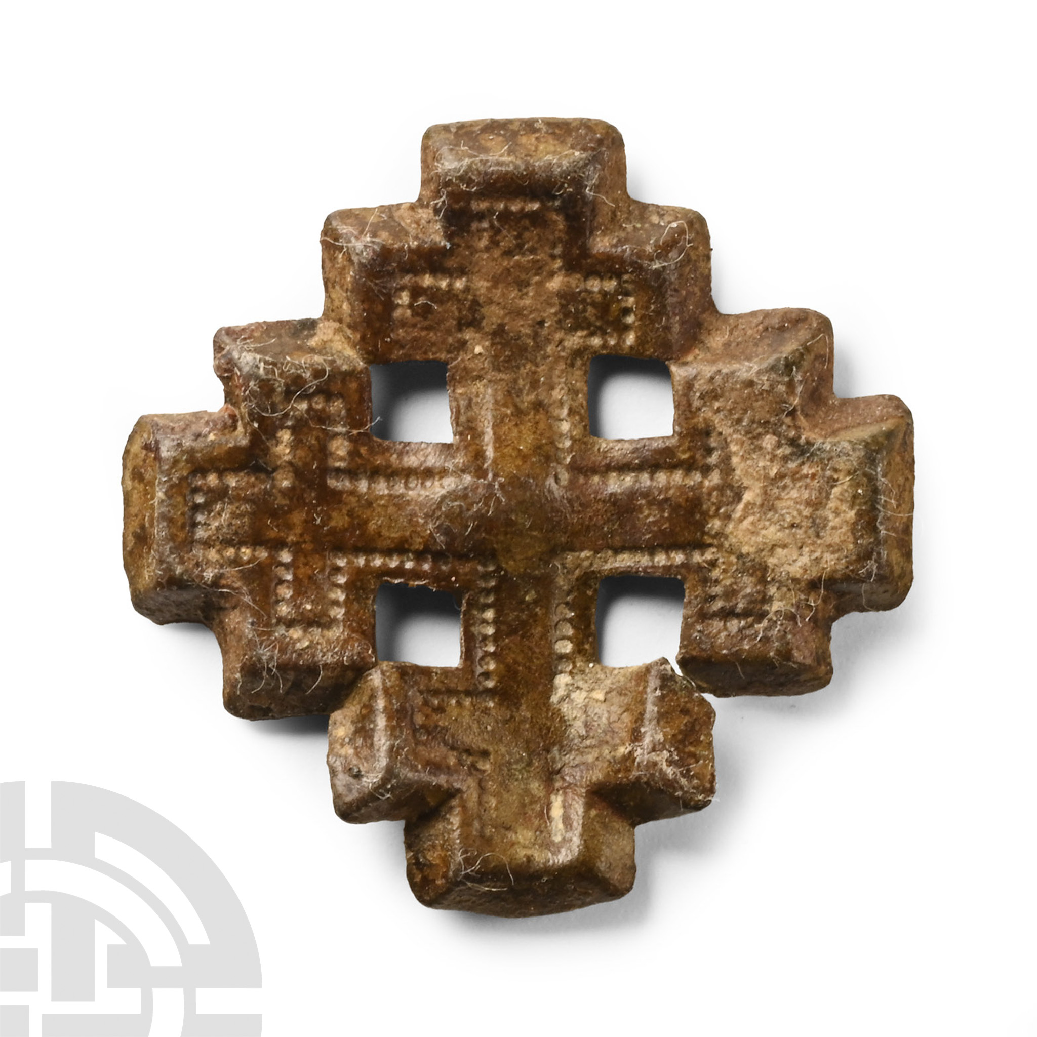 Medieval Bronze Knight's Holy Sepulchre Badge
