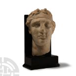 Marble Head of Dionysus