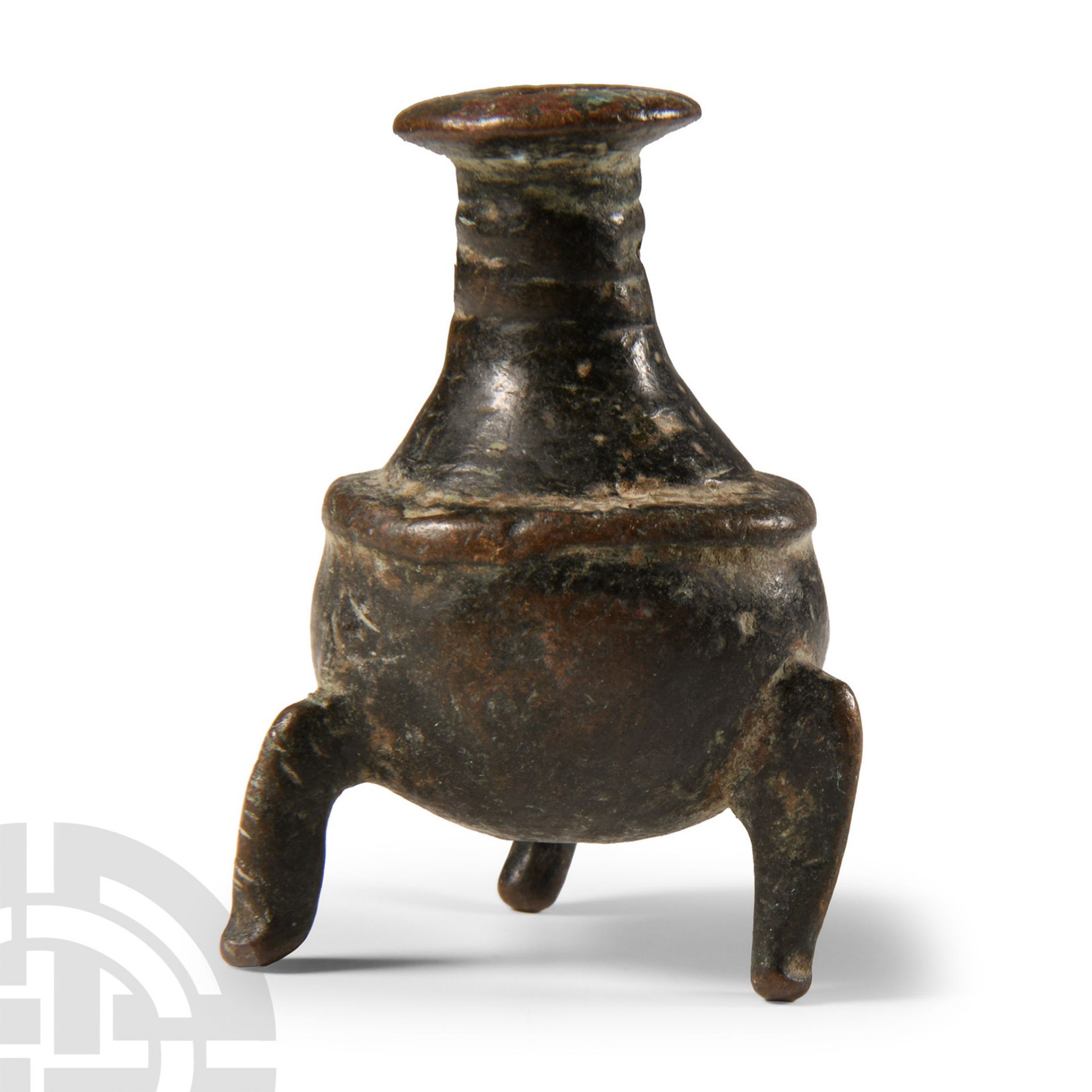 South-East Asian Bronze Kohl Pot