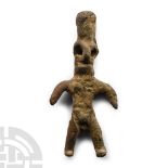 Syro-Hittite Bronze Figure of a Man