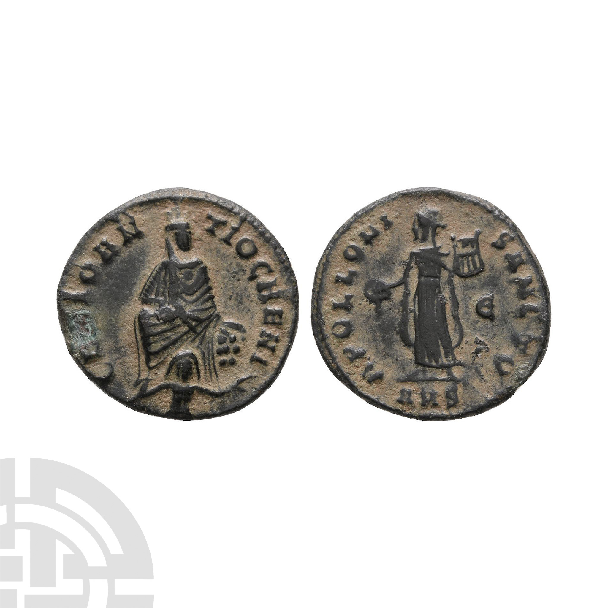 Ancient Roman Imperial Coins - Maximinus II - Great Persecution Issue - AE Quarter Nummus