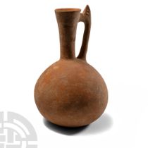 Amlash Terracotta Flagon