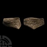 Medieval Bronze Archer's Thumb Ring