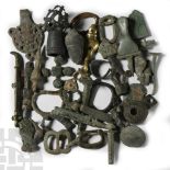 Medieval Bronze Artefact Group