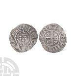 English Medieval Coins - Richard I - London / Henri - AR Short Cross Penny