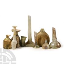 Roman Glass Fragment Group