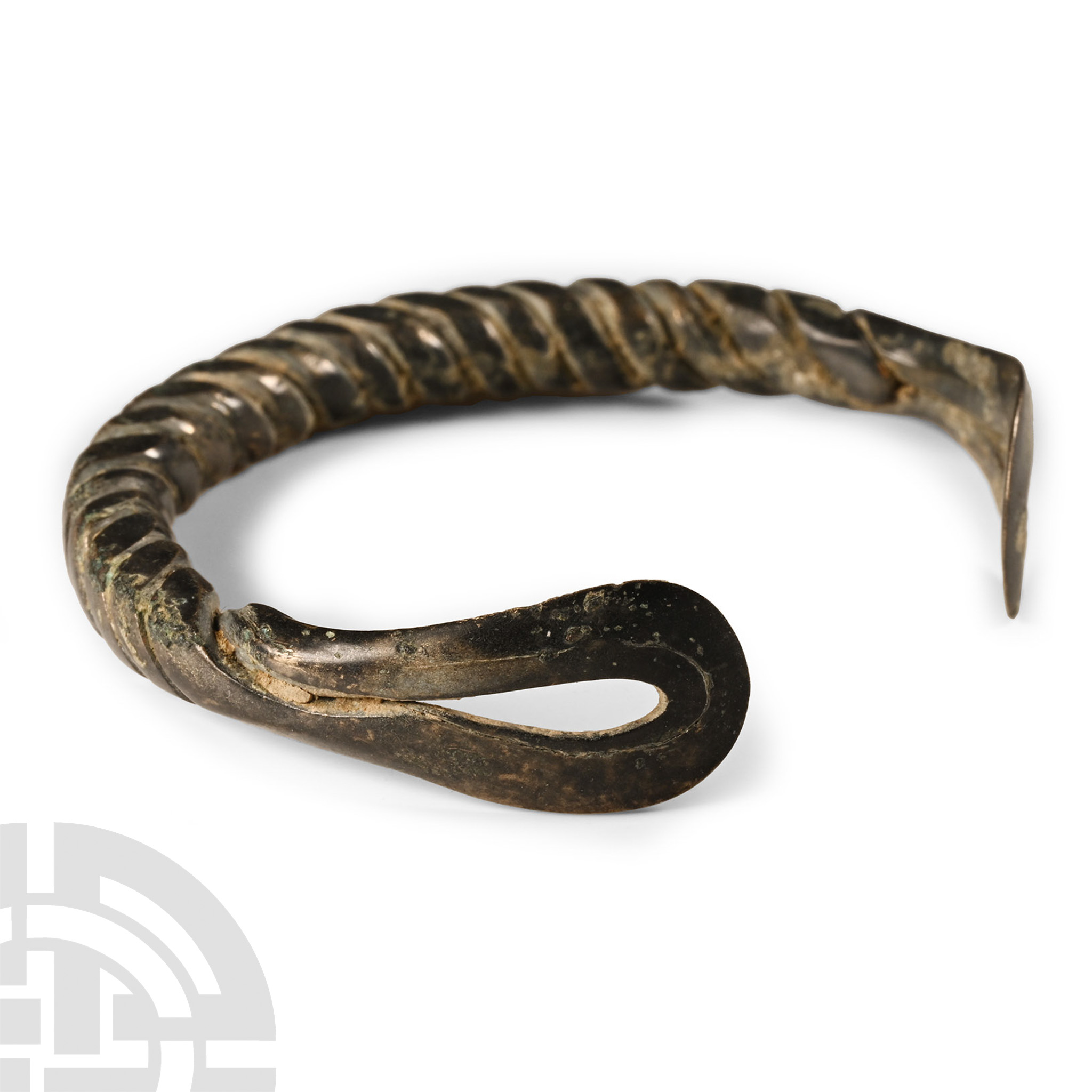 Viking Age Bronze Twisted Bracelet