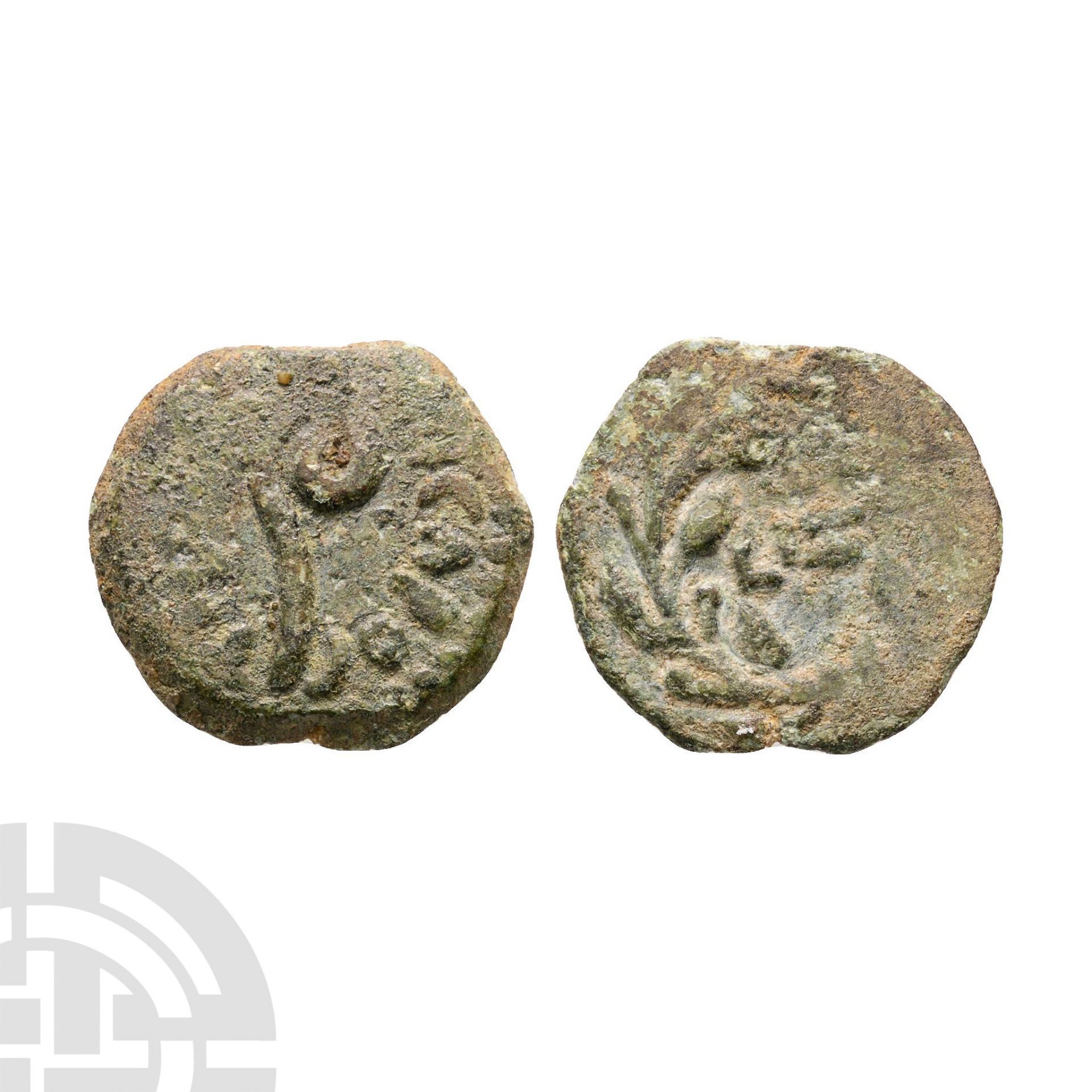 Ancient Roman Provincial Coins - Pontius Pilate - AE Prutot