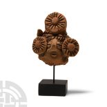 Indus Valley Terracotta Figure Head