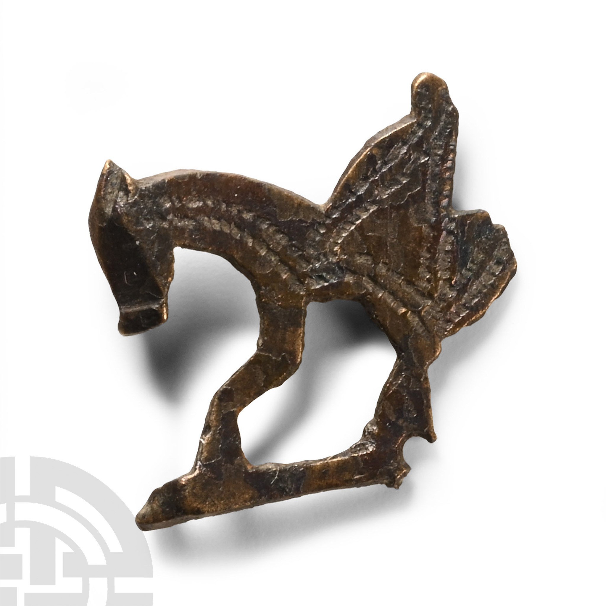 Norman 'Thames' Bronze Griffin Dagger Chape Fragment