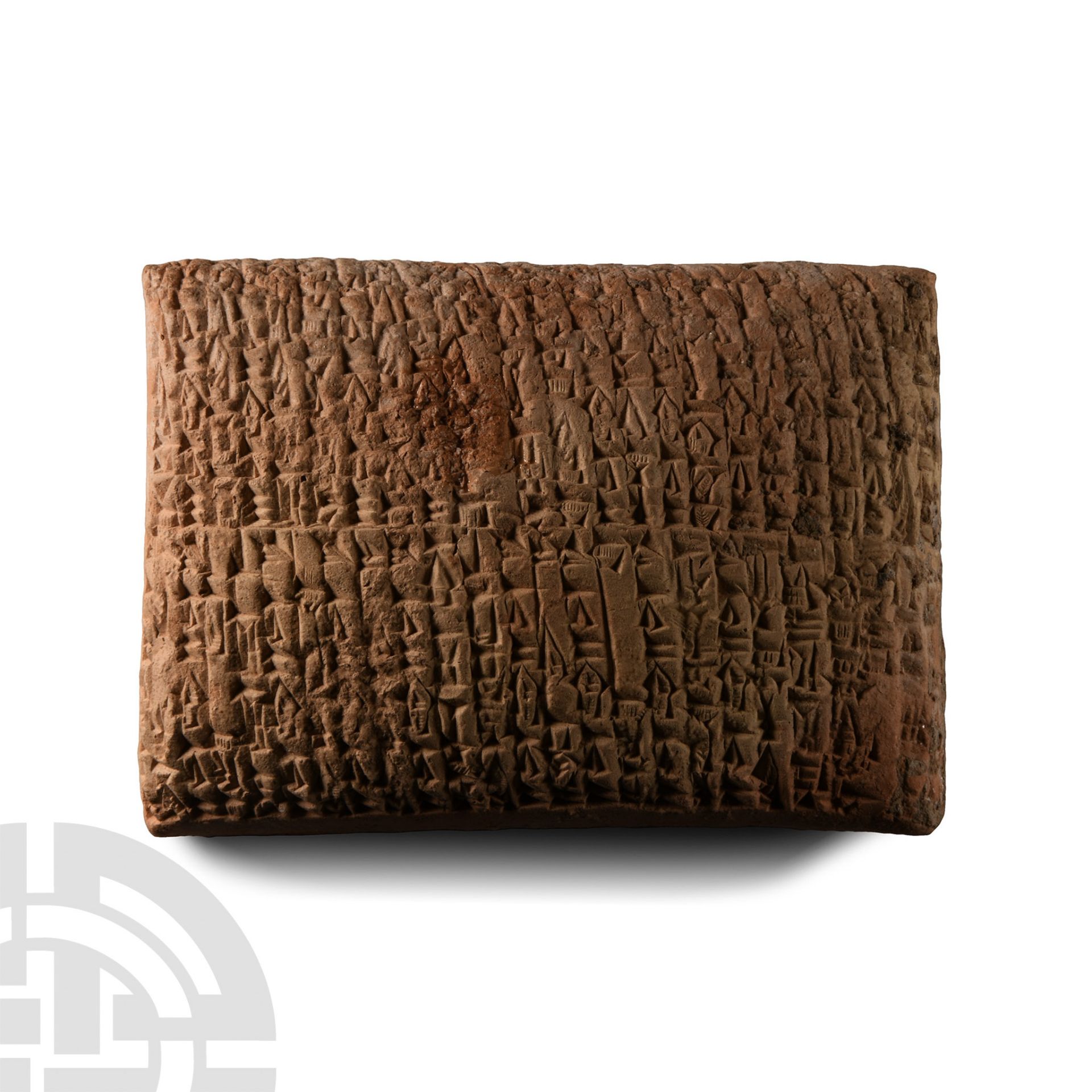 Old Babylonian Cuneiform Messenger Tablet Recording the Journeys of Royal Envoys - Bild 2 aus 2